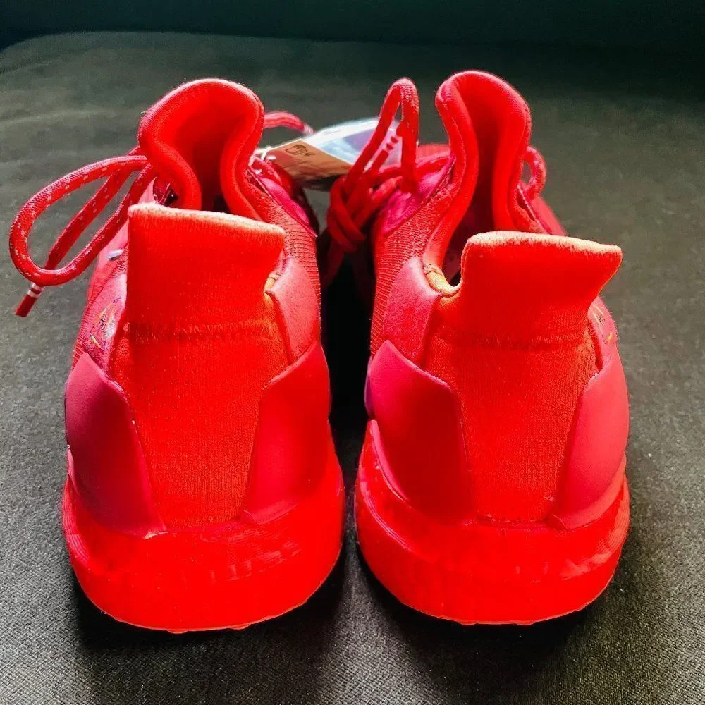 NEW adidas Solar HU Glide x Pharrell Power Red 2019 NWT Mens 6, Womens 7, UK 5.5